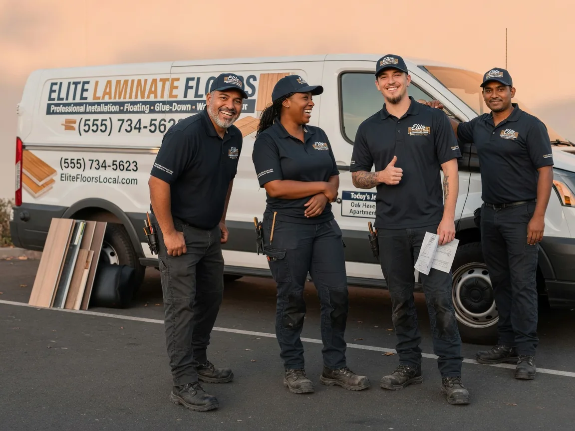 Laminate flooring installation company in Bremen, OH